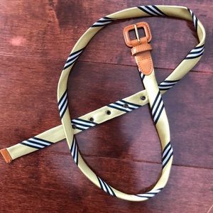 BROOKS BROTHERS neck tie inspired Belt